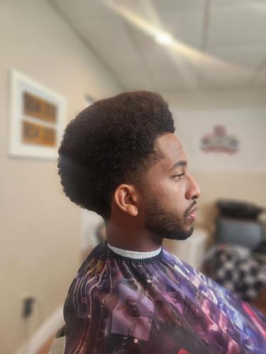 Kobe Afro Fade